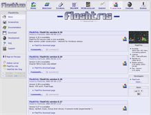 Tablet Screenshot of flashtris.flashtux.org