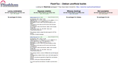 Desktop Screenshot of debian.flashtux.org