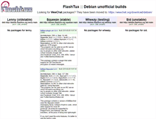 Tablet Screenshot of debian.flashtux.org
